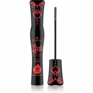 essence Lash PRINCESS Slim Brush voděodolná řasenka pro prodloužení řas 12 ml obraz