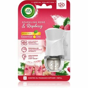 Air Wick Electric Sparkling Rose & Raspberry elektrický osvěžovač vzduchu s náplní 19 ml obraz