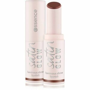 essence satin GLOW krémová rtěnka se saténovým finišem odstín 06 Deja-brew 3.5 g obraz