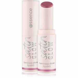 essence satin GLOW krémová rtěnka se saténovým finišem odstín 04 Let´s Get Mauvin 3.5 g obraz
