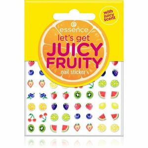 essence let's get JUICY FRUITY nálepky na nehty 56 ks obraz