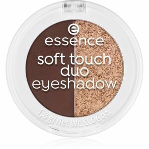 essence Soft Touch Duo duo oční stíny odstín 04 Mocha Muse 1 g obraz