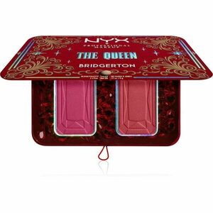 NYX Professional Makeup Bridgerton Royal Blush paleta tvářenek odstín 03 The Queen 2x5 g obraz