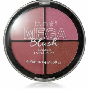Technic Cosmetics Mega Blush paleta tvářenek 14.4 g obraz