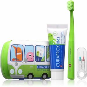 Curaprox Kids Travel Set cestovní set na zuby, jazyk a dásně pro děti 1 ks obraz
