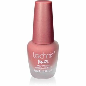 Technic Cosmetics Matte Nail Varnish dlouhotrvající lak na nehty s matným efektem odstín Starkers 12 ml obraz