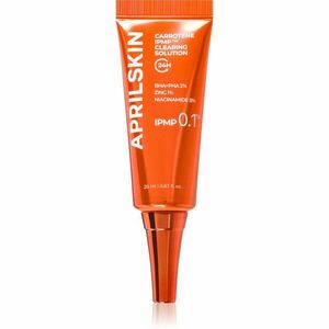 APRILSKIN Carrotene IPMP Clearing Solution lokální péče pro redukci pigmentových skvrn pro problematickou pleť, akné 20 ml obraz