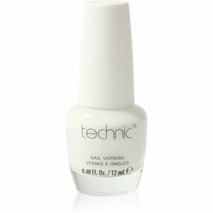 Technic Cosmetics Nail Varnish rychleschnoucí lak na nehty odstín White 12 ml obraz