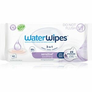 WaterWipes Soothing Clean dětské jemné vlhčené ubrousky 60 ks obraz