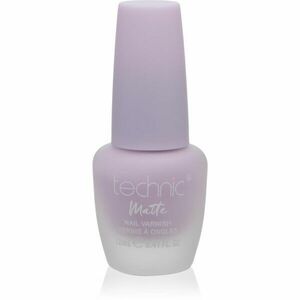Technic Cosmetics Matte Nail Varnish dlouhotrvající lak na nehty s matným efektem odstín Lavender 12 ml obraz