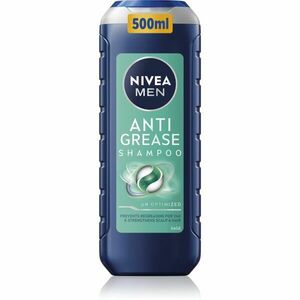NIVEA MEN Anti Grease šampon pro mastnou vlasovou pokožku 500 ml obraz