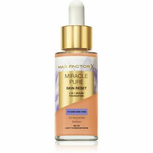 Max Factor Miracle Pure Skin Reset pečující make-up odstín 50-70 Light to Medium Warm 30 ml obraz