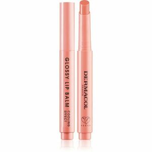 Dermacol Beauty Stick Glossy Lip Balm pečující lesk na rty s chladivým účinkem vůně 03 Peach 2.2 g obraz
