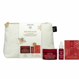 Apivita Beevine Elixir Gift Pouch (with Light Cream) dárková sada pro zpevnění pleti obraz