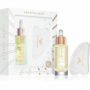 Crystallove Crystalized Clear Quartz Set sada pro péči o pleť obraz