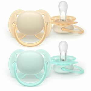 Philips Avent Ultrasoft SCF091/40 0-6 m dudlík Neutral 2 ks obraz