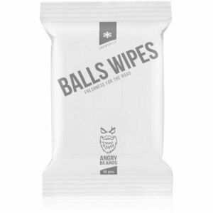 Angry Beards SnowBalls BallsWipes ubrousky pro intimní hygienu 15 ks obraz