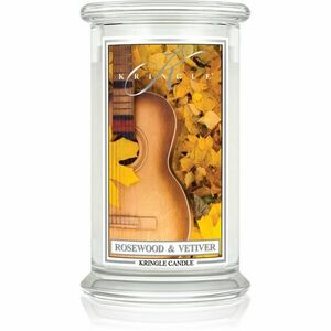 Kringle Candle Rosewood & Vetiver vonná svíčka 623 g obraz