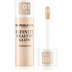Dermacol Infinity Healthy Glow tekutý make-up SPF 10 odstín 01 Fair 20 g obraz
