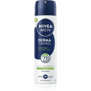 NIVEA MEN Derma Control Sensitive antiperspirant ve spreji pro citlivou pokožku 150 ml obraz