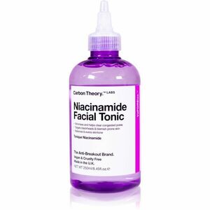 Carbon Theory Vaporeize Niacinamide Facial Tonic čisticí tonikum s niacinamidem 250 ml obraz