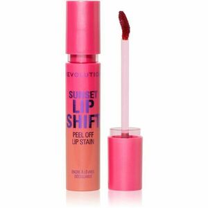 Revolution Sunset Shift Peel Off Lip Stain slupovací rtěnka odstín Sunset Flushed Pink 3.6 ml obraz