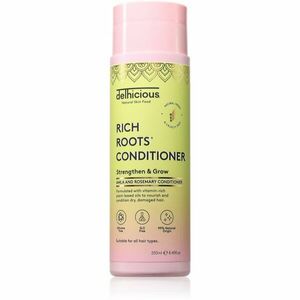 delhicious RICH ROOTS Repair & Shine Conditioner obnovující kondicionér pro lesk a hebkost vlasů 250 ml obraz