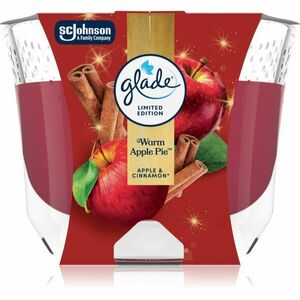 GLADE Warm Apple Pie vonná svíčka 204 g obraz