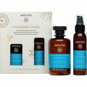 Apivita Hyaluronic Hydra Hair Moisturizing Delights dárková sada pro hydrataci a lesk obraz