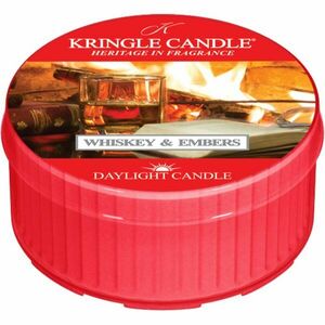 Kringle Candle Whiskey & Embers čajová svíčka 42 g obraz