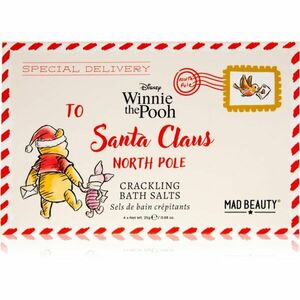 Mad Beauty Winnie The Pooh Festive sůl do koupele 4x25 g obraz