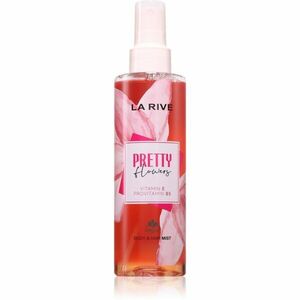 La Rive Pretty Flowers Body & Hair Mist parfémovaný sprej na tělo a vlasy pro ženy 200 ml obraz