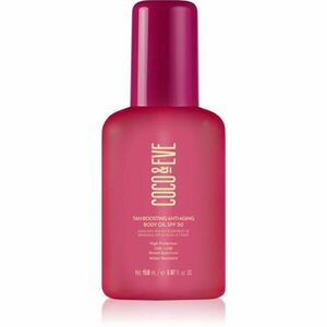 Coco & Eve Sunny Honey Tan Boosting Anti-Aging Body Oil SPF 50 ochranný olej urychlující opalování proti stárnutí pokožky SPF 50 150 ml obraz
