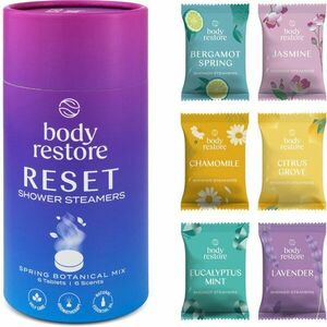 Body Restore Reset Shower Steamers tablety do sprchy vůně Spring Botanical Mix 6 ks obraz
