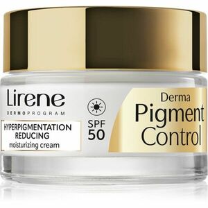 Lirene Derma Pigment Control Cream SPF 50 rozjasňující hydratační krém proti pigmentovým skvrnám SPF 50 50 ml obraz