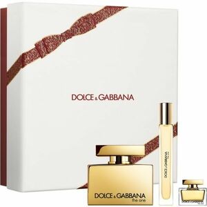 Dolce&Gabbana The One Gold Intense Trio Gift Set dárková sada pro ženy obraz