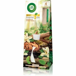 Air Wick Essential Oils Sandalwood & Warm Vanilla aroma difuzér s náplní 30 ml obraz