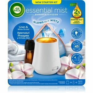 Air Wick Essential Mist Linen & White Orchid aroma difuzér s náplní 1 ks obraz