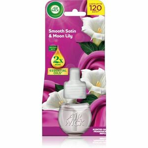 Air Wick Essential Oils Smooth Satin & Moon Lily náplň do elektrického difuzéru 19 ml obraz