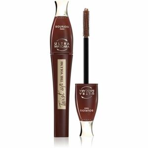 Bourjois Twist Up The Volume řasenka pro objem s kartáčkem 2 v 1 odstín Brown 8 ml obraz