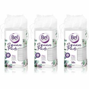 Bel Face & Body Square Pads odličovací tampony výhodné balení 3x50 ks obraz