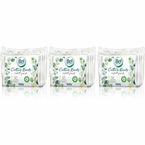 Bel Face & Body Cotton Buds vatové tyčinky výhodné balení 3x160 ks obraz
