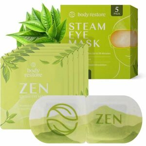 Body Restore Steam Eye Mask Green Tea maska na oční okolí 5 ks obraz