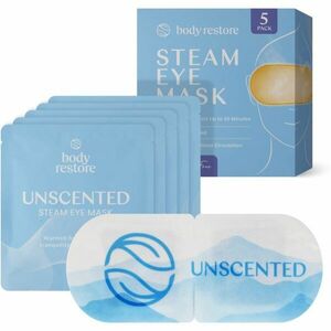 Body Restore Steam Eye Mask Unscented maska na oční okolí bez parfemace 5 ks obraz