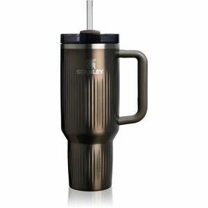 Stanley Quencher H2.O FlowState™ Fluted Tumbler nerezový tumbler s brčkem velký Gunmetal Shine 1180 ml obraz
