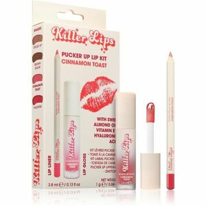 Killer Lips Pucker Up Lip Kit set na rty pro ženy Cinnamon Toast obraz
