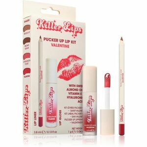 Killer Lips Pucker Up Lip Kit set na rty pro ženy Valentine obraz
