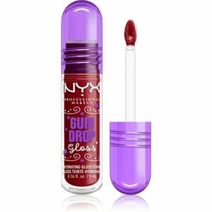 NYX Professional Makeup Gingerbaddie Land Gum Drop lesk na rty odstín 03 Cranberry Splash 1 ks obraz