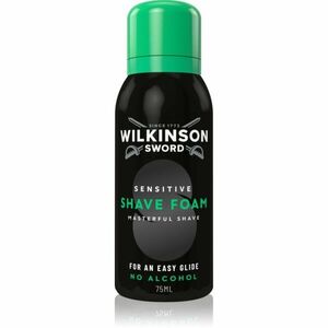 Wilkinson Sword Sensitive Shave Foam pěna na holení pro muže 75 ml obraz