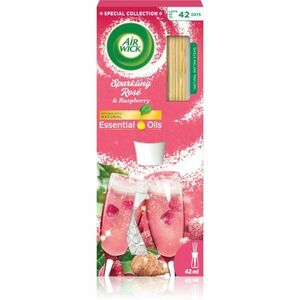 Air Wick Essential Oils Sparkling Rosé & Rasberry aroma difuzér s náplní 25 ml obraz
